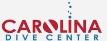 A logo of the carolina dive center