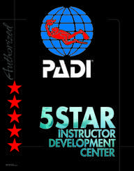 A 5 star instructor development center with padi and other certifications.